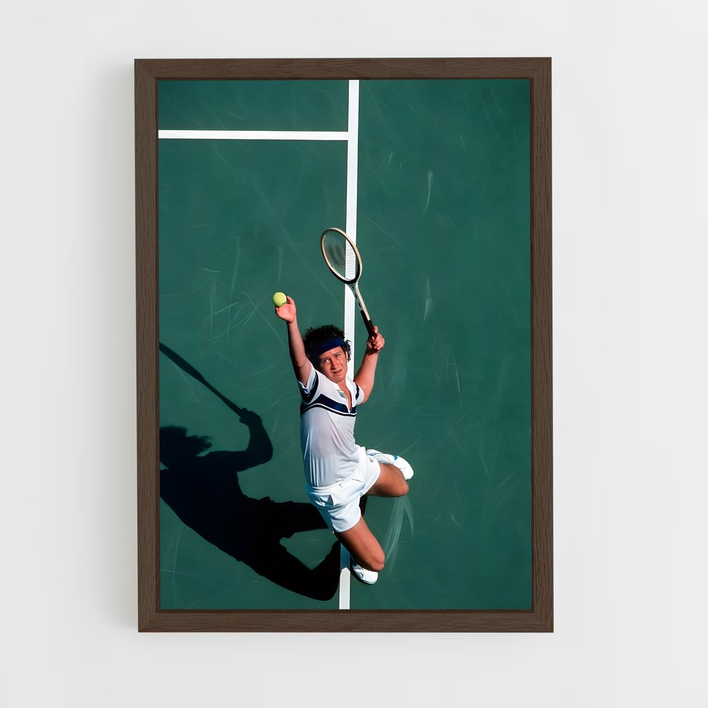 Poster John mcenroe conquête – affiche Tennis (vue 5)